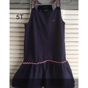 Nautica size 5 Girls Summer Dress Blue